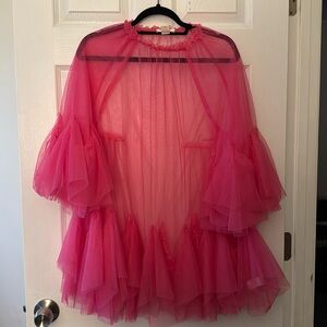 Hot Pink Tulle Dress